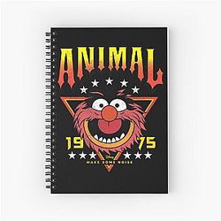 The Muppets Animal Band Spiral Notebook
