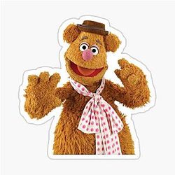 The Muppet Fozzie Sticker