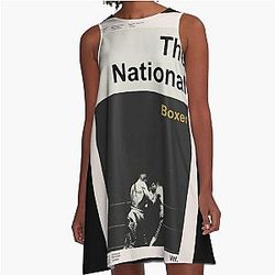 The National - Boxer A-Line Dress
