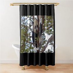 Baby Panda Xiao Qi Ji at the National Zoo Shower Curtain