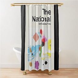 The National I Am Easy To Find Shower Curtain