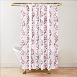 You Said It Would Be Painless. The National - Pink Rabbits  Shower Curtain