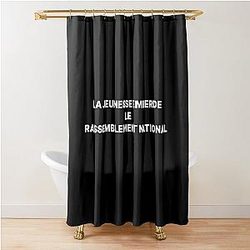 Youth Annoys National Gathering Shower Curtain