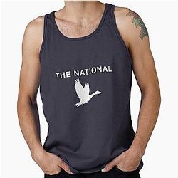 The National - The Geese of Beverly Road Tank Top becomes: 

The National The Geese of Beverly Hills