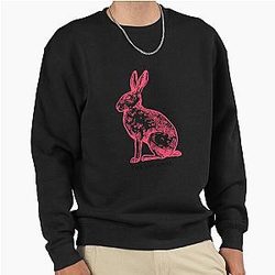 The National Pink Rabbit Pullover Sweatshirt