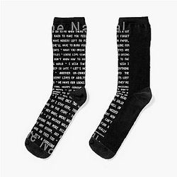 The National - Favorite Lines Socks