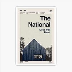 The National - Sleep Beast Sticker