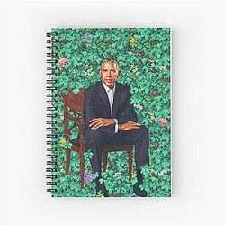 President Obama Portrait for the National Gallery Notebook