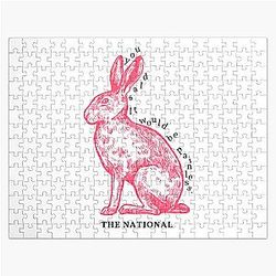 You Said It Would Be Painless.  The National - Pink Rabbits  Jigsaw Puzzle