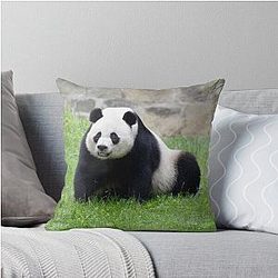 Giant Panda Mei Xiang at the National Zoo Pillow