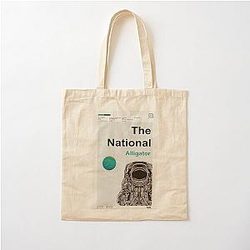 The National Alligator Cotton Tote Bag