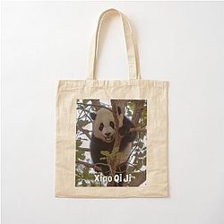 Baby Panda Xiao Qi Ji at National Zoo Tote Bag