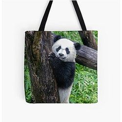 Giant Panda Xiao Qi Ji at the National Zoo Tote Bag