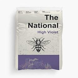 The National High Violet Duvet Cover