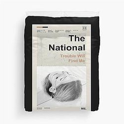 The National Trouble Will Find Me Duvet Cover