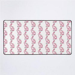 You Said It Would Be Painless. The National -Pink Rabbits- Desk Mat