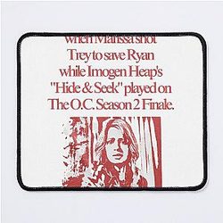 Y2k Nostalgia The O.C. Season 2 Finale Mousepad