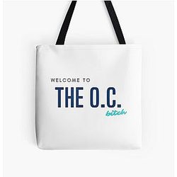Welcome to The O.C. All Over Print Tote Bag