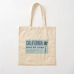 The O.C. Theme Song Design Cotton Tote Bag