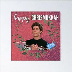 Happy Chrismukkah The O.C. Poster