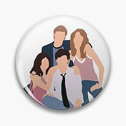 The O.C. Character Pin