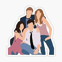 The O.C. Character Sticker
