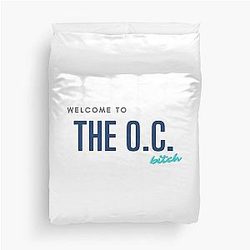 Welcome to the O.C. Blue - The O.C. Duvet Cover