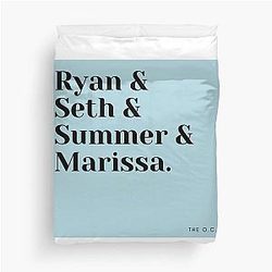 The O.C. Character Design Duvet Cover