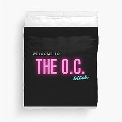 Welcome to the O.C. Duvet Cover