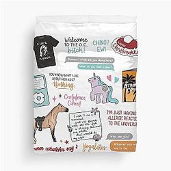 The O.C. TV Show Art Duvet Cover