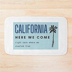 The O.C. Theme Song Design Bath Mat