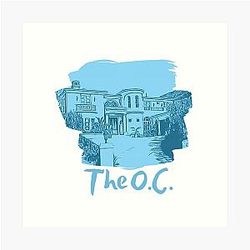 The O.C. - Cohen's House Art Print