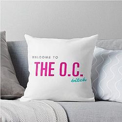 Welcome to the O.C. Throw Pillow