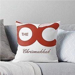 The O.C. Merry Chrismukkah Throw Pillow