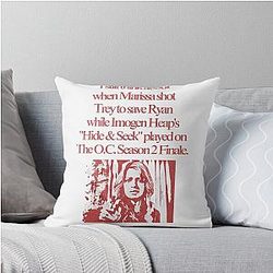 Y2k Nostalgia The O.C. Season 2 Finale Throw Pillow