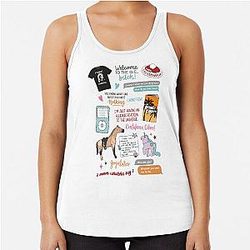The O.C. TV Show Art Tank Top