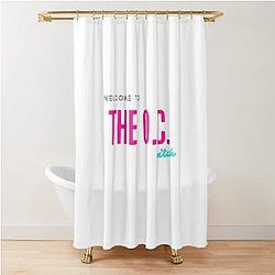Welcome to the O.C. Shower Curtain