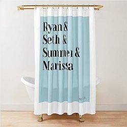 The O.C. Characters Design Shower Curtain 

Cleaned Title: The O.C. Character Design Shower Curtain