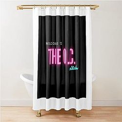 Welcome to the O.C. Shower Curtain