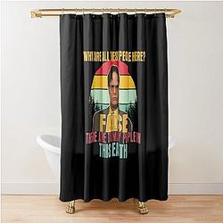 The Office Retro Shower Curtain