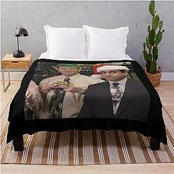 The Office Christmas Blanket