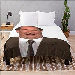 Kevin from The Office Throw Blanket