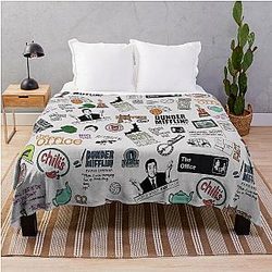 The Office Dunder Mifflin Throw Blanket