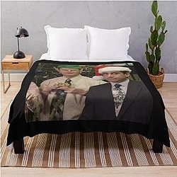 The Office Christmas Blanket