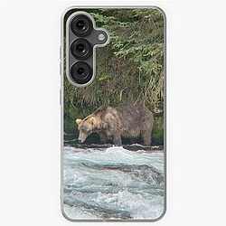 Otis fishing in office Samsung Galaxy Case