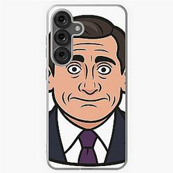 Michael Scott Mugshot Inspired Design for Galaxy Soft Case