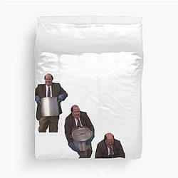 Kevin's Chili Compilation Office Duvet Cover