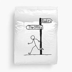 The Office Reality Duvet Cover