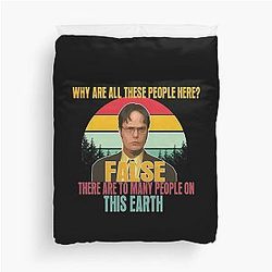 The Office Retro Duvet Cover