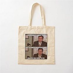 Michael Scott The Office Cotton Tote Bag
